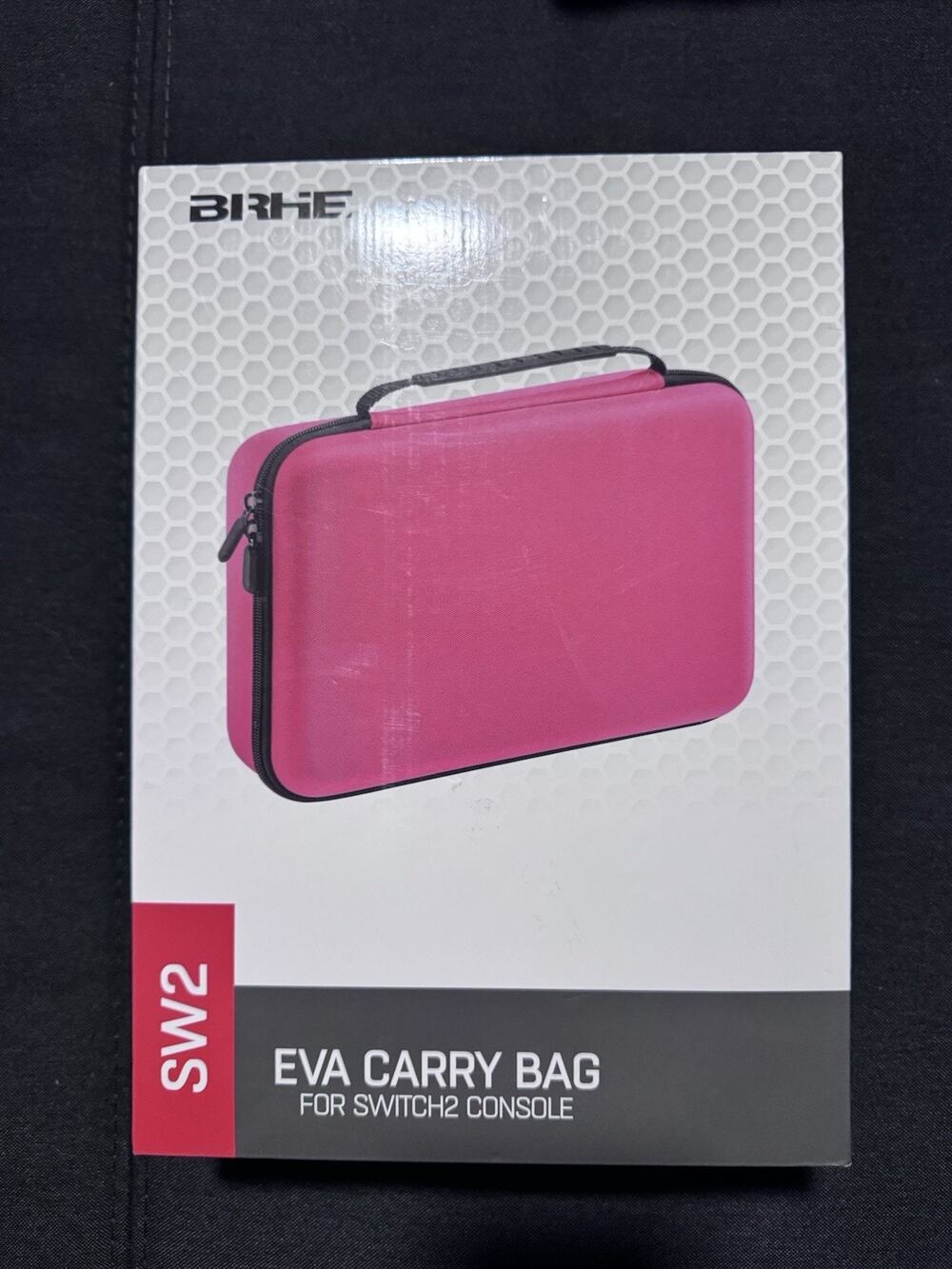Switch 2 EVA Carry Red Case_New